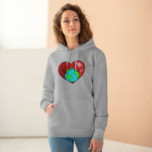 Load image into Gallery viewer, Love the earth 85% organic cotton unisex cruiser hoodie