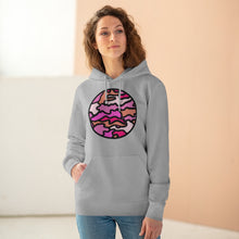 Load image into Gallery viewer, PINK CAMO 85% organic cotton unisex cruiser hoodie