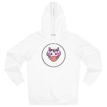 Load image into Gallery viewer, Strawberry COW!!! 85% organic cotton unisex cruiser hoodie