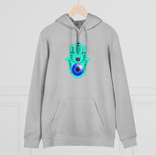 Load image into Gallery viewer, Fatimas hand 85% organic cotton unisex cruiser hoodie