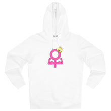 Load image into Gallery viewer, Female power 85% organic cotton unisex cruiser hoodie