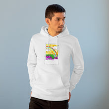 Load image into Gallery viewer, Seek happiness 85% organic cotton unisex cruiser hoodie