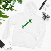 Load image into Gallery viewer, Earth versus Corona virus 85% organic cotton unisex cruiser hoodie