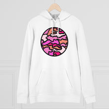 Load image into Gallery viewer, PINK CAMO 85% organic cotton unisex cruiser hoodie