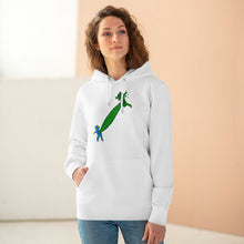 Load image into Gallery viewer, Earth versus Corona virus 85% organic cotton unisex cruiser hoodie