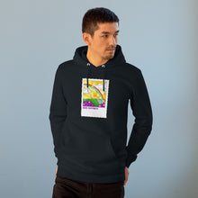 Load image into Gallery viewer, Seek happiness 85% organic cotton unisex cruiser hoodie