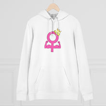 Load image into Gallery viewer, Female power 85% organic cotton unisex cruiser hoodie