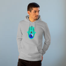 Load image into Gallery viewer, Fatimas hand 85% organic cotton unisex cruiser hoodie