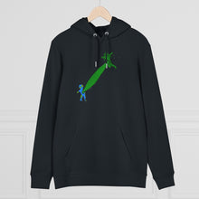 Load image into Gallery viewer, Earth versus Corona virus 85% organic cotton unisex cruiser hoodie