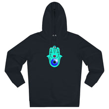 Load image into Gallery viewer, Fatimas hand 85% organic cotton unisex cruiser hoodie