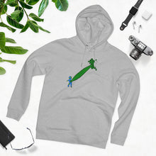 Load image into Gallery viewer, Earth versus Corona virus 85% organic cotton unisex cruiser hoodie