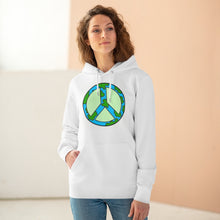 Load image into Gallery viewer, Peace and Earth 85% organic cotton unisex cruiser hoodie