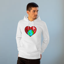 Load image into Gallery viewer, Love the earth 85% organic cotton unisex cruiser hoodie
