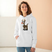 Load image into Gallery viewer, One Happy Reindeer! 85% organic cotton unisex cruiser hoodie