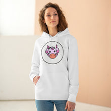 Load image into Gallery viewer, Strawberry COW!!! 85% organic cotton unisex cruiser hoodie
