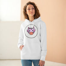 Load image into Gallery viewer, Strawberry COW!!! 85% organic cotton unisex cruiser hoodie