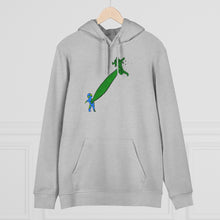 Load image into Gallery viewer, Earth versus Corona virus 85% organic cotton unisex cruiser hoodie