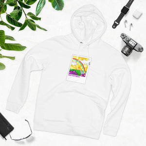 Seek happiness 85% organic cotton unisex cruiser hoodie