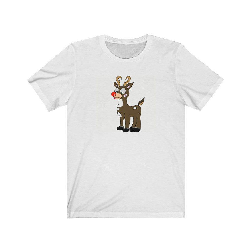 One Happy Reindeer for Canadian customers - Unisex Jersey Short Sleeve Tee