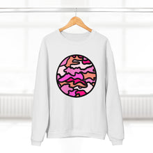 Load image into Gallery viewer, Pink Camo!  Unisex Crew Neck Sweatshirt
