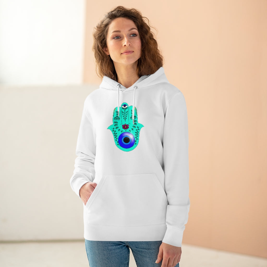 Fatimas hand 85% organic cotton unisex cruiser hoodie