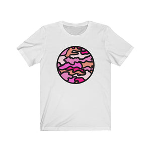 Pink Camo! For Canadian customers - Unisex Jersey Short Sleeve Tee