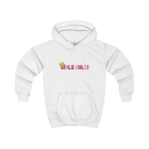 Girls rule hoodie for younger kids